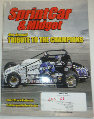 SprintCar & Midget Magazine Nationals Bert Emick January 2005 020915R
