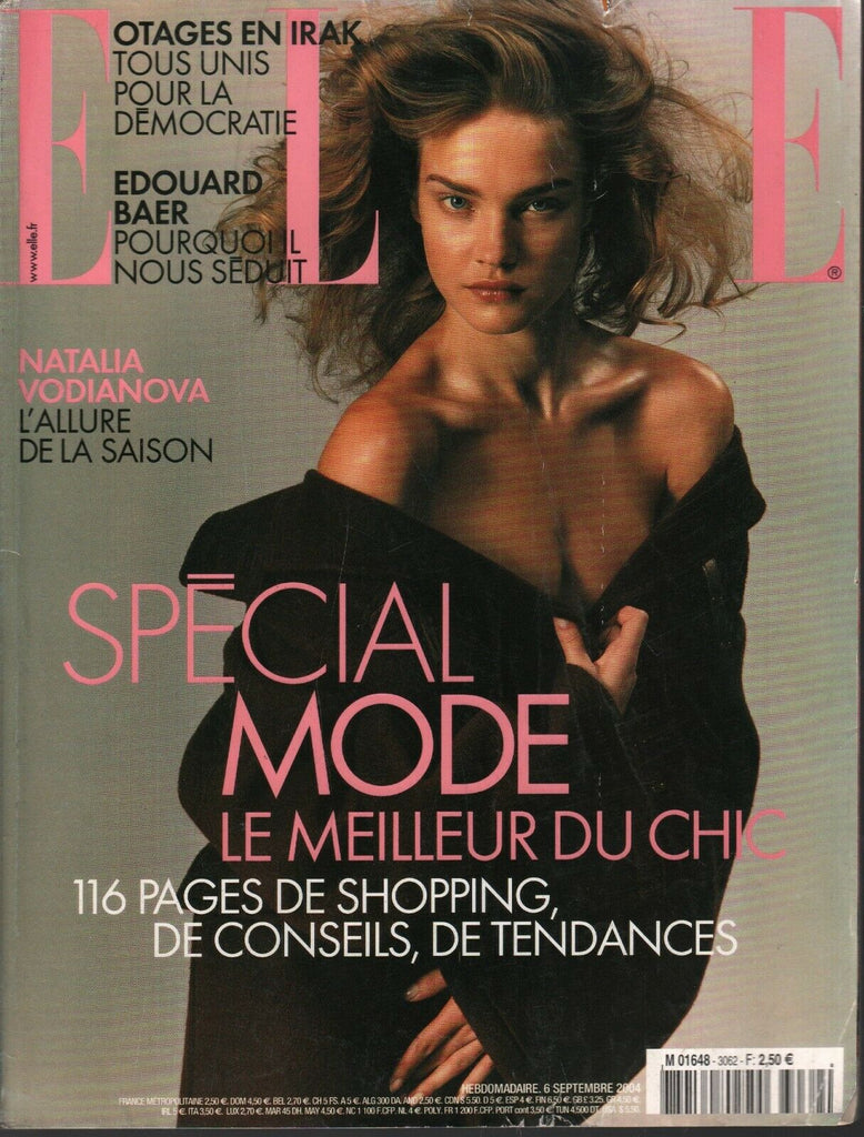 Elle French Fashion Magazine September 6 2004 Natalia Vodianova 090820ame2