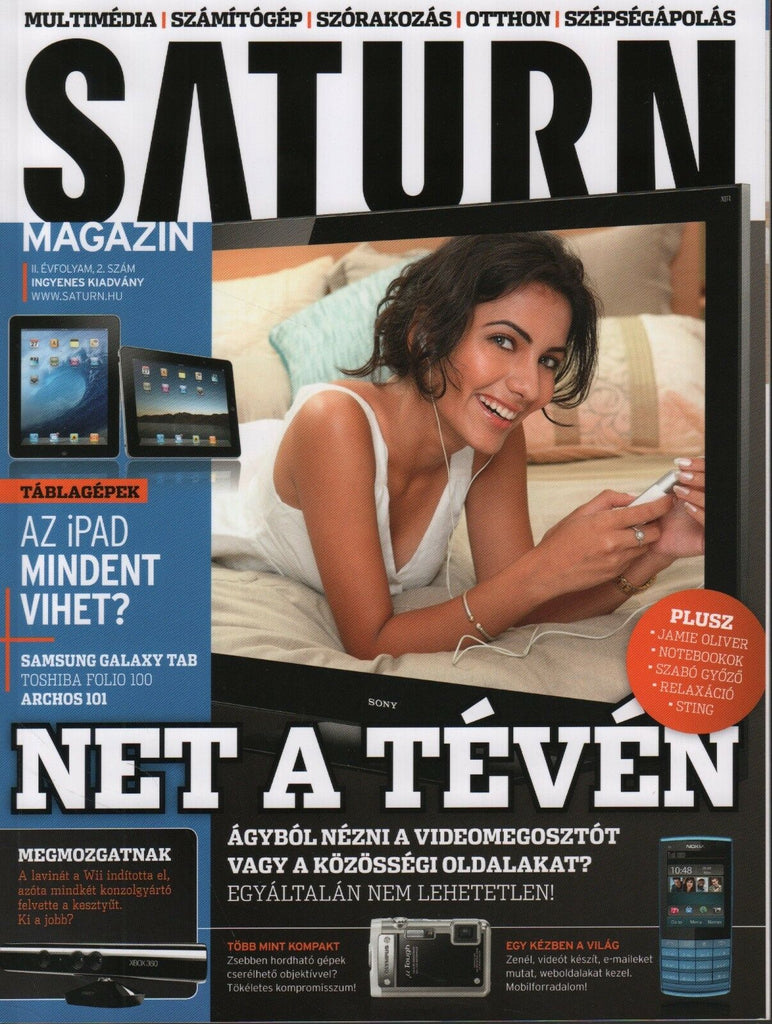 Saturn Hungarian Tech magazine 2010 Net a Teven Mindent Vihet 070618DBE