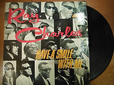 33 RPM Vinyl Ray Charles Have A Smile With Me ABC Paramount ABC495 050115SM