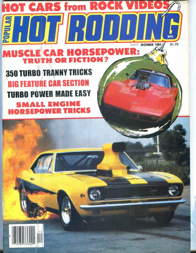 Popular Hot Rodding Magazine December 1984 EX No ML 031017nonjhe