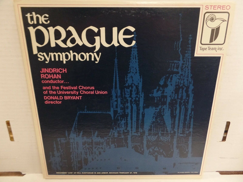 The Prague Symhony Tape Team Inc TT-33 33rpm 110316DBE
