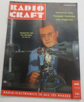 Radio Craft Magazine Nomograph Construction June 1946 102914R1