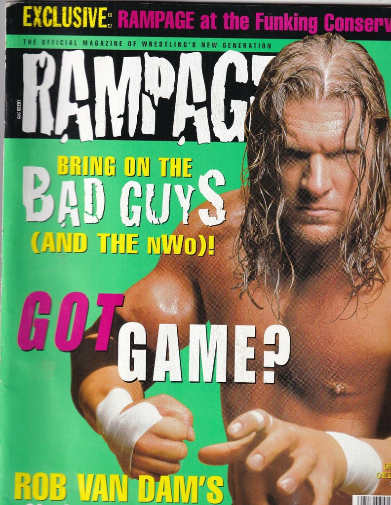 Rampage Magazine Triple H RVD Spring 2002 091519nonr