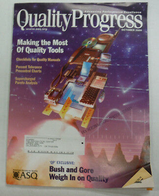 Quality Progress Magazine The Most Of Quality Tools October 2000 FAL 060815R3