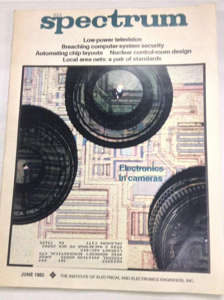 IEEE Spectrum Magazine Low Power Television Computers June 1982 FAL 041617nonrh