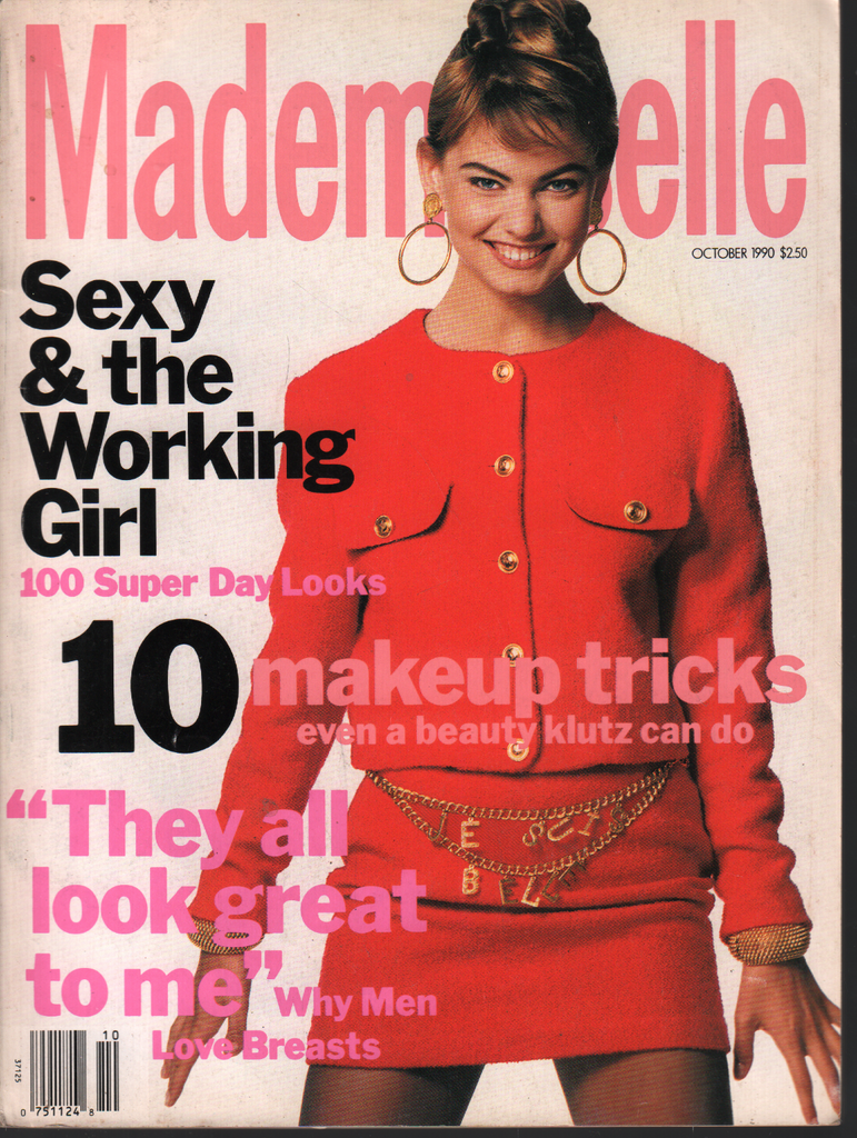 Mademoiselle October 1990 Linda Allard Ellen Tracy Fashion Magazine 080320ame