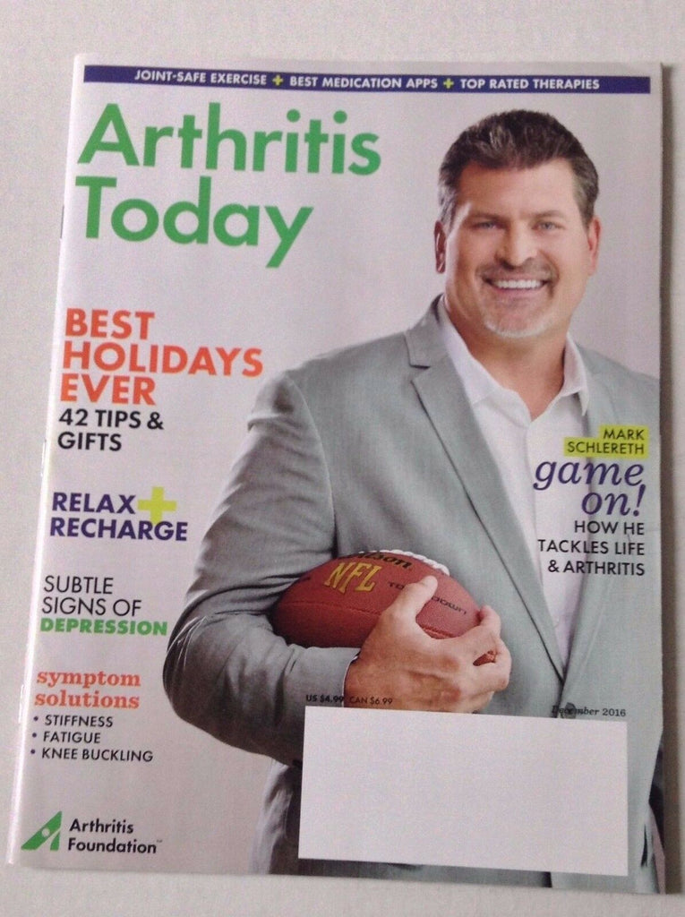 Arthritis Magazine Mark Schlereth Releax Recharge December 2016 022817NONRH