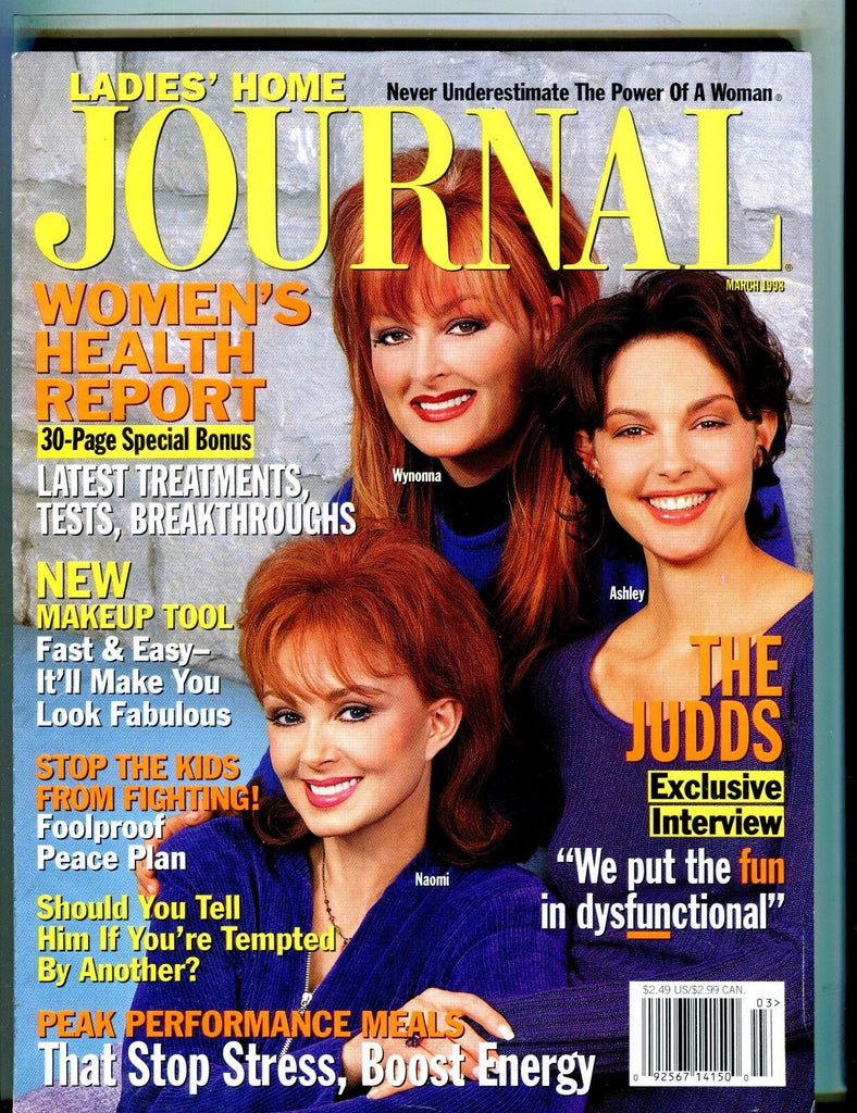 Ladies' Home Journal Magazine March 1998 The Judds EX No ML 052617nonjhe