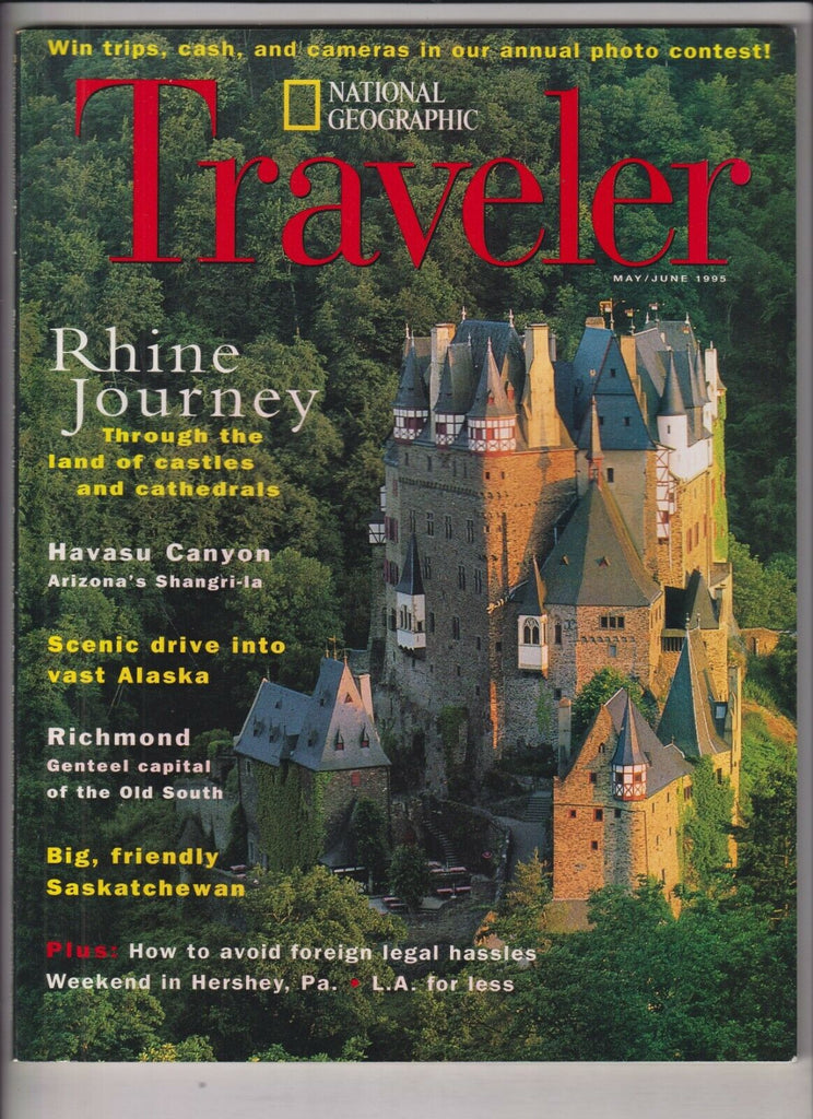 National Geographic Traveler Mag Rhine Journey May/June 1995 021720nonr