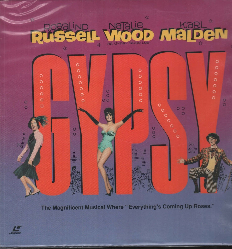 Gypsy Rosalind Russell Widescreen WB Extended 1992 Laserdisc 110818AMLD