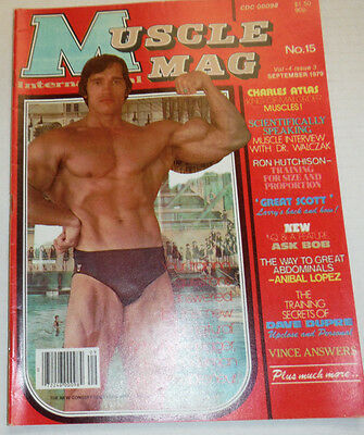 Musclemag Magazine Arnold Schwarzenegger & Charles Atlas July 1979 111914R
