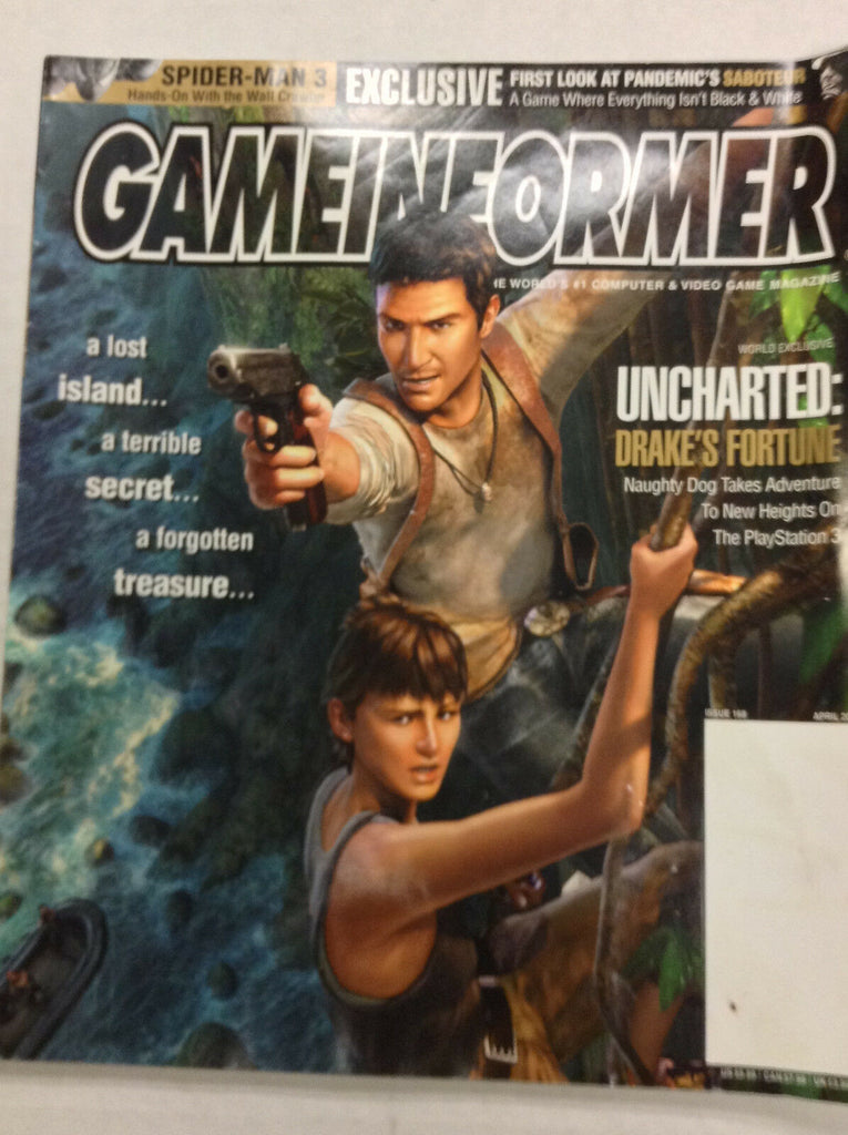 Gameinformer Magazine Uncharted Drake's Fortune No.168 April 2007 020117RH