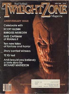 The Twilight Zone Magazine April 1984 Anniversary Issue w/ML VG 053116DBE