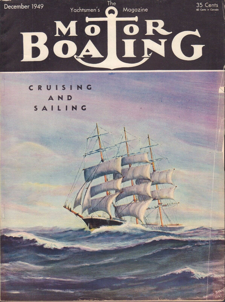 Motor Boating December 1949 Swan Sing, C. King Brugman 062117nonDBE