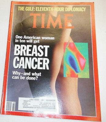 Time Magazine Breast Cancer & The Gulf January 1991 082014R