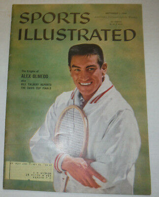 Sports Illustrated Magazine Alex Olmedo Davis Cup Finals September 1959 040815R