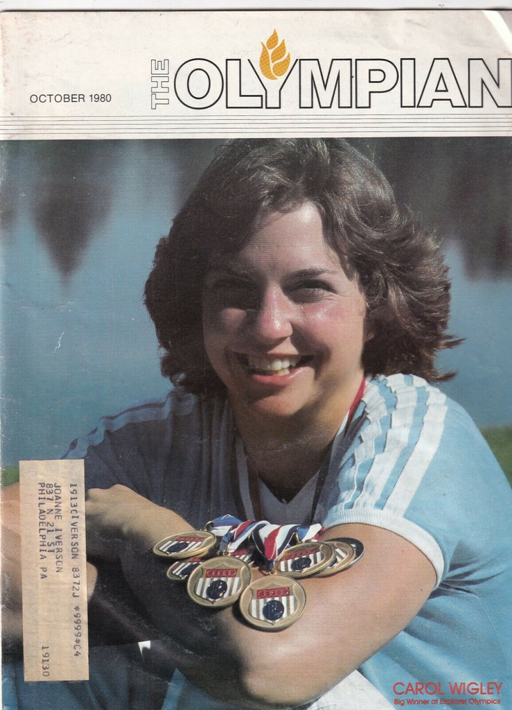 The Olympian Mag Carol Wigley October 1980 102219nonr
