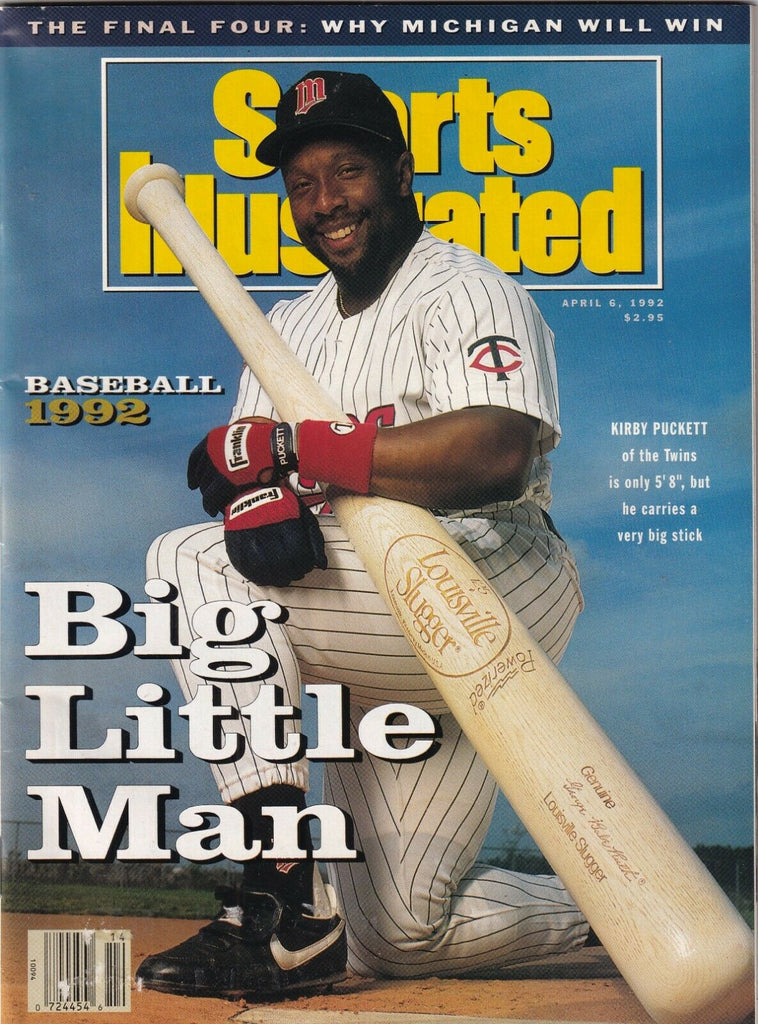 Sports Illustrated Kirby Puckett The Final Four April 6, 1992 091519nonr