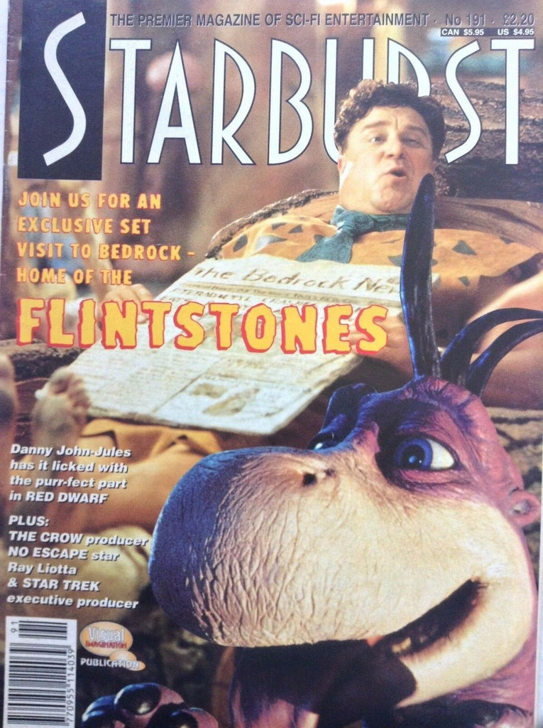 Starburst Magazine The Flinstones Danny John Jules No.191 092117nonrh