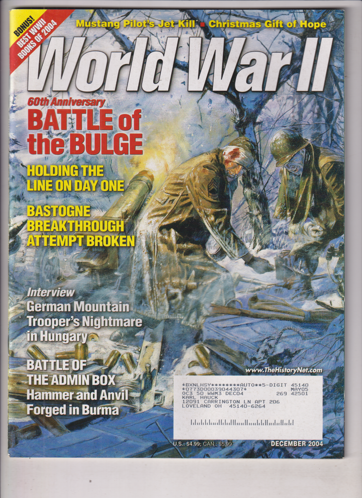 World War II Magazine Battle Of The Bulge December 2004 121719nonr