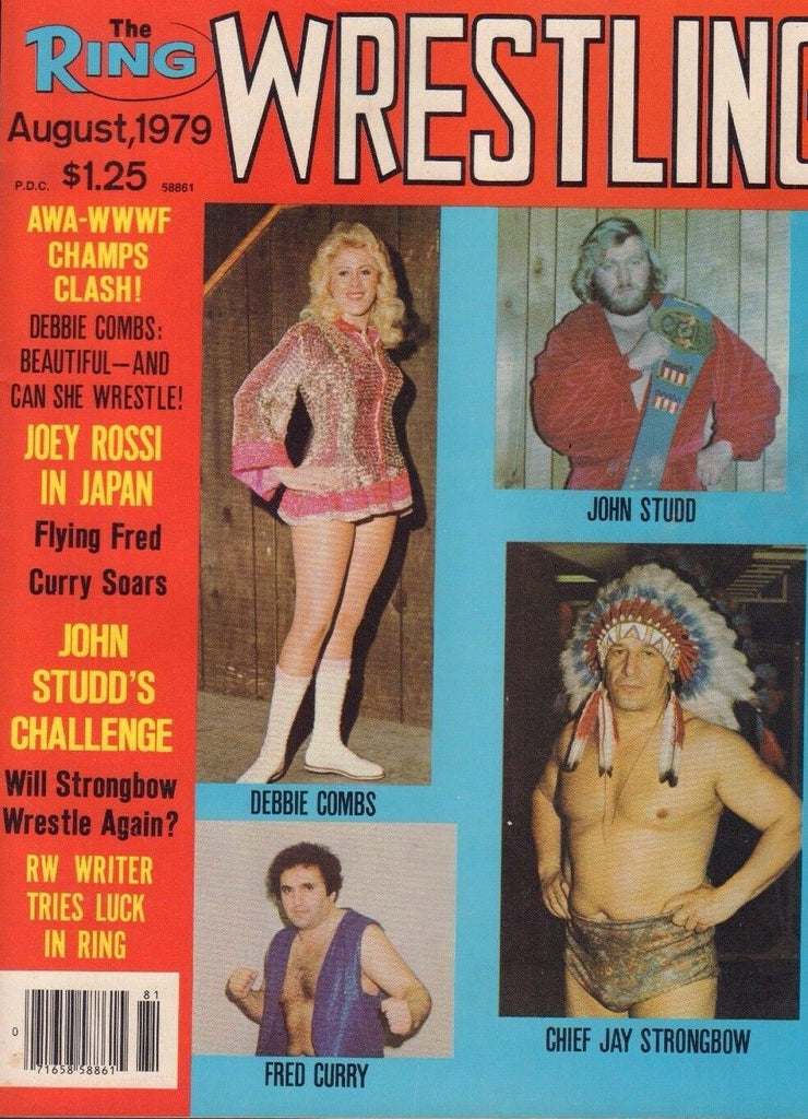 The Ring Wrestling August 1979 Debbie Combs, Jay Strongbow 040717nonDBE2