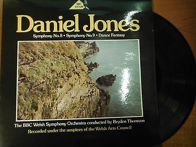 33 RPM Vinyl Daniel Jones Symphony No 8 Dance Fantasy BBC Artium Records 010815