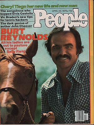 People Weekly April 23 1979 Burt Reynolds, Cheryl Tiegs VG 012816DBE