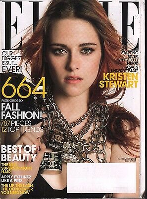 Elle September 2014 Kristen Stewart, Fall Fashion Guide VG 020916DBE