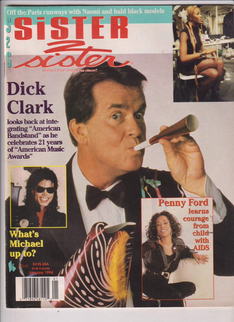 Sister 2 Sister Mag Dick Clark Michael Jackson January 1994 122019nonr