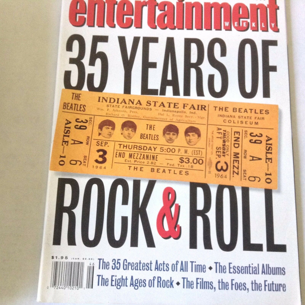 Entertainment Weekly Magazine 35 Years Of Rock November 9, 1990 060817nonrh