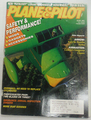 Plane & Pilot Magazine Safety & Performance June 1991 061715R2