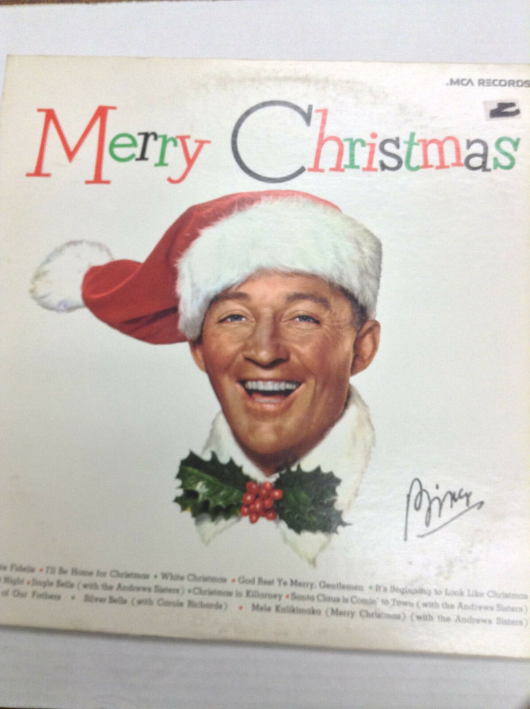 Merry Christmas Bing Crosby MCA15024 33RPM 031617RR