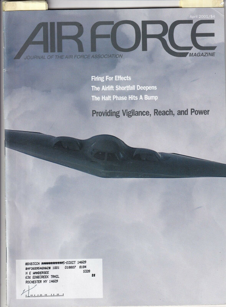 Air Force Mag Firing For Effects April 2001 080719nonr