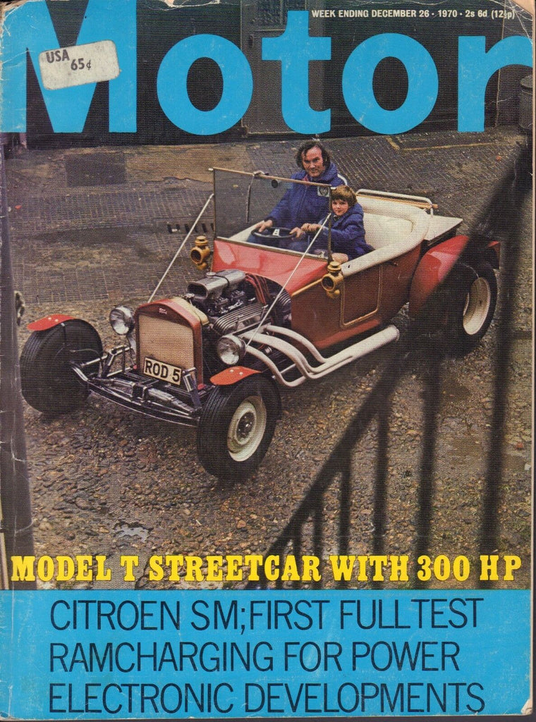 Motor December 26 1970 Model T Street Car 032817nonDBE