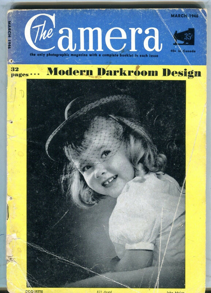 The Camera Magazine March 1946 Darkroom Design ACC 040817nonjhe