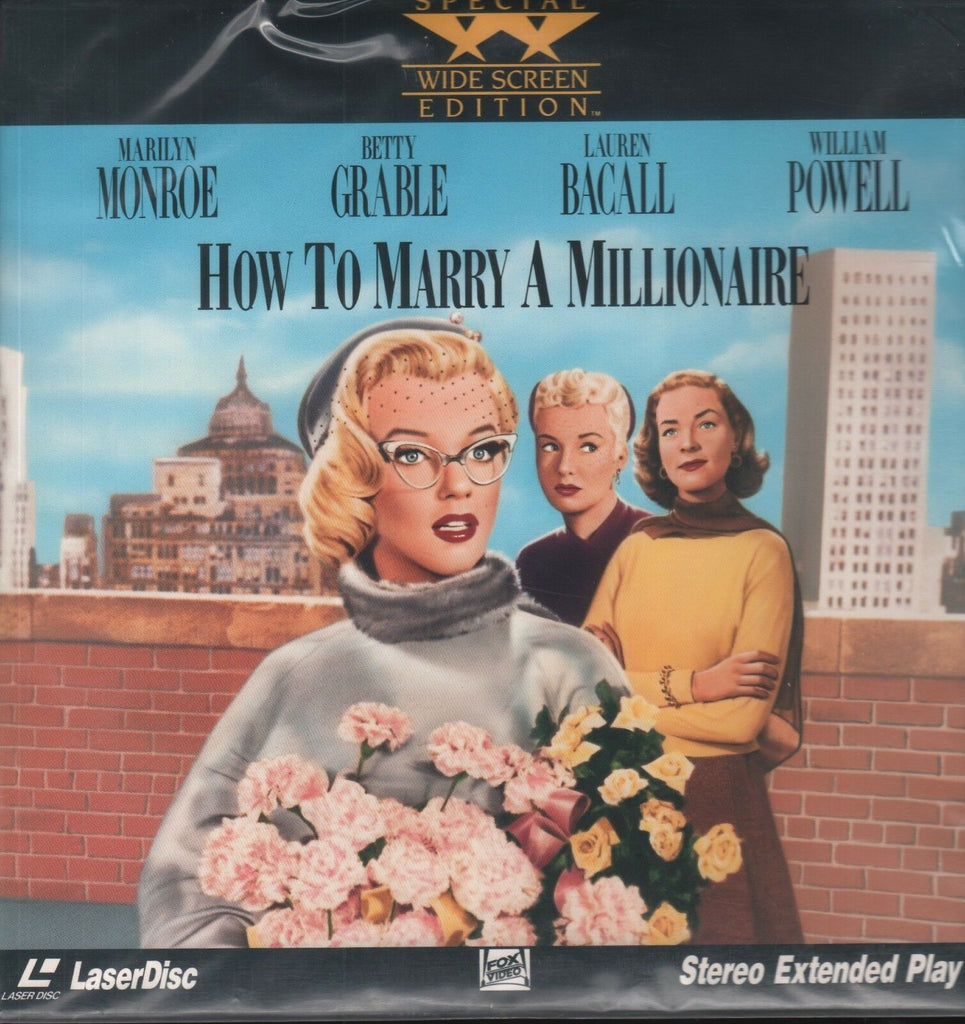 How To Marry a Millionaire Widescreen Fox Video 1992 Laserdisc 110818AMLD2