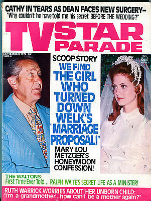 TV Star Parade September 1973 Lawrence Welk Mary Lou Metzger VGEX 012516jhe