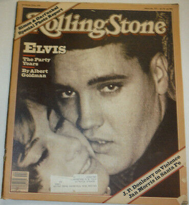 Rolling Stone Magazine Elvis Presley & Simon & Garfunkel October 1981 022315r