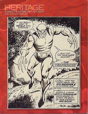 Heritage Comic And Comic Art Auction Book May 15-17 2014 VG 042816DBE