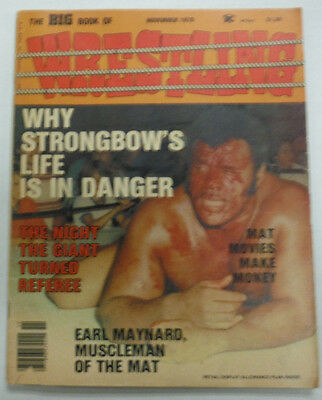 Wrestling Magazine Earl Maynard November 1978 062315R