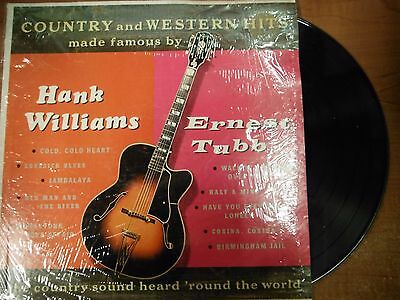 33 RPM Vinyl Hank Williams Ernest Tubb Country & Western Hits Somerset 032615SM
