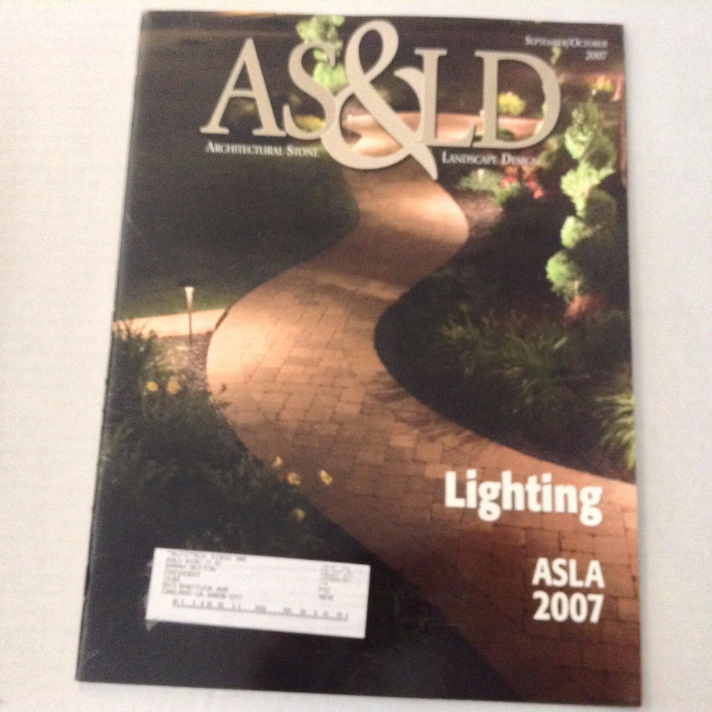 AS&LD Magazine Lighting ASLA Meeting And Expo Sept/October 2007 070117nonrh