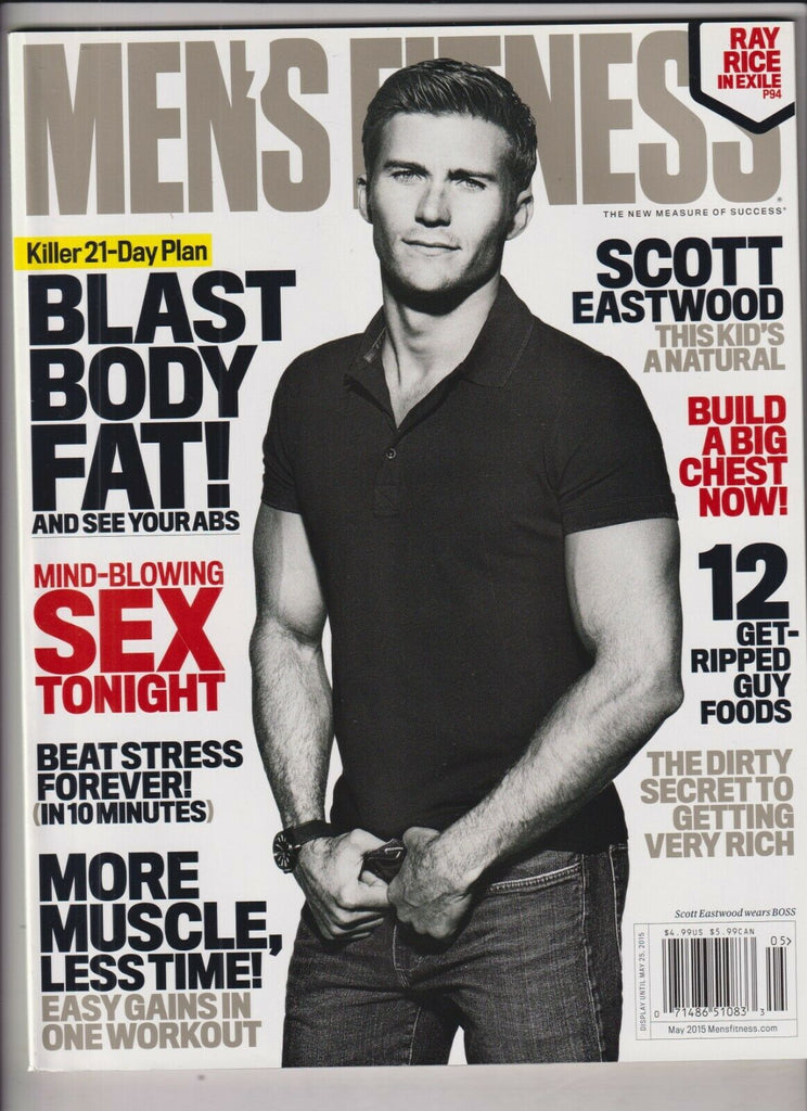 Men's Fitness Mag Scott Eastwood Get Ripped By Foods May 2015 031220nonr