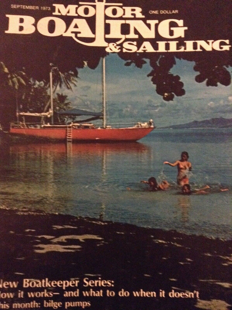 Motor Boating & Sailing Magazine Boatkeeper Series September 1973 122918nonrh