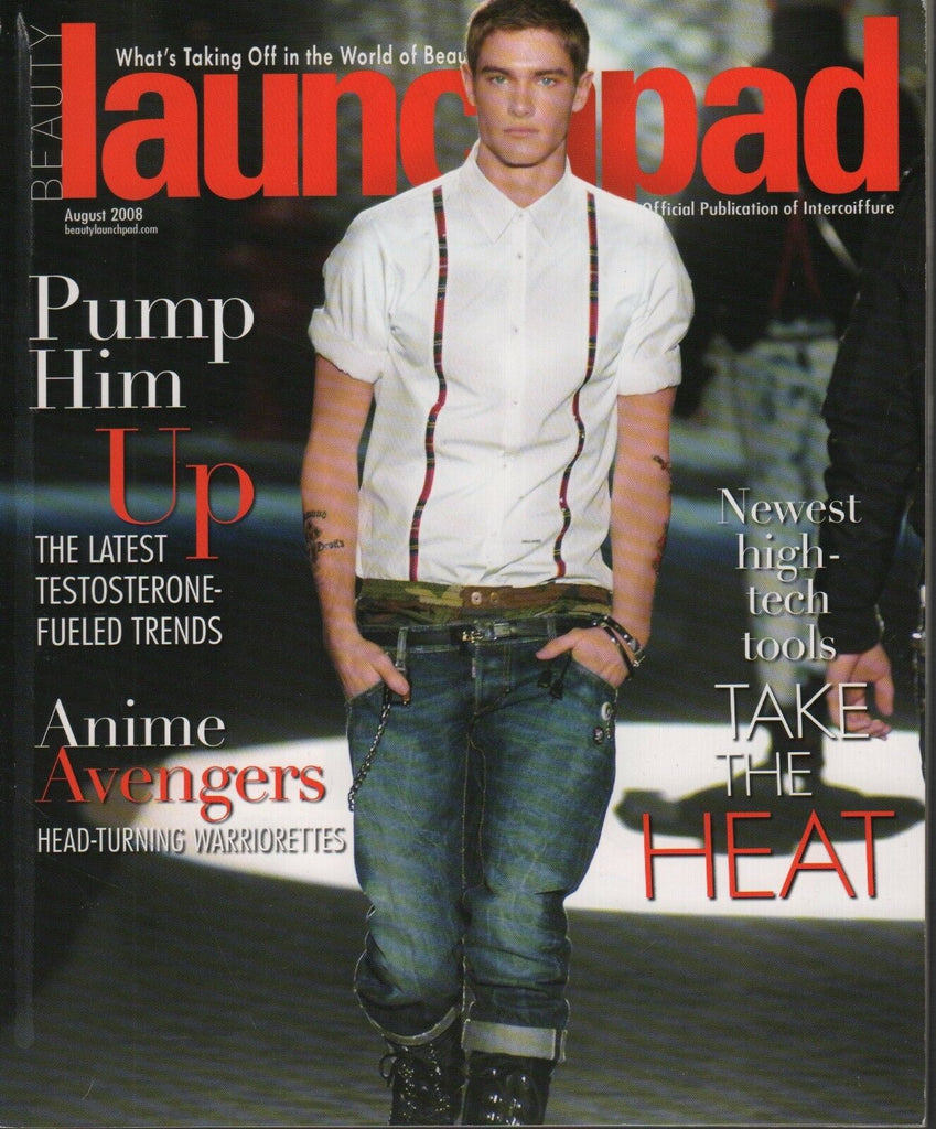 Beauty Launchpad August 2008 Robert Downey Jr. Aveda David Raccuglia 060618DBF