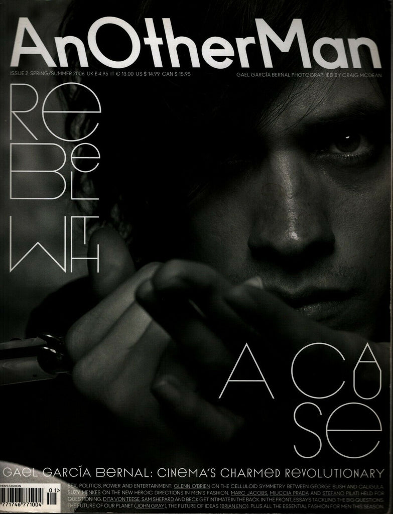 Another Man Men Fashion Magazine SpringSummer 2006 Gael Garcia Bernal 020921ame2