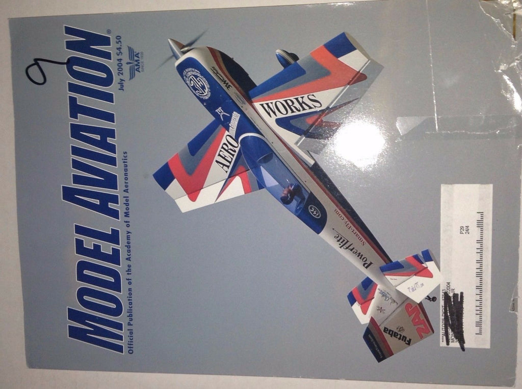 Model Aviation Magazine Wittman D-12 Bonzo Radios July 2004 041317nonrh