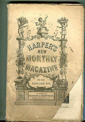 Harper's New Monthly Magazine January 1878 ACC 042216jhe