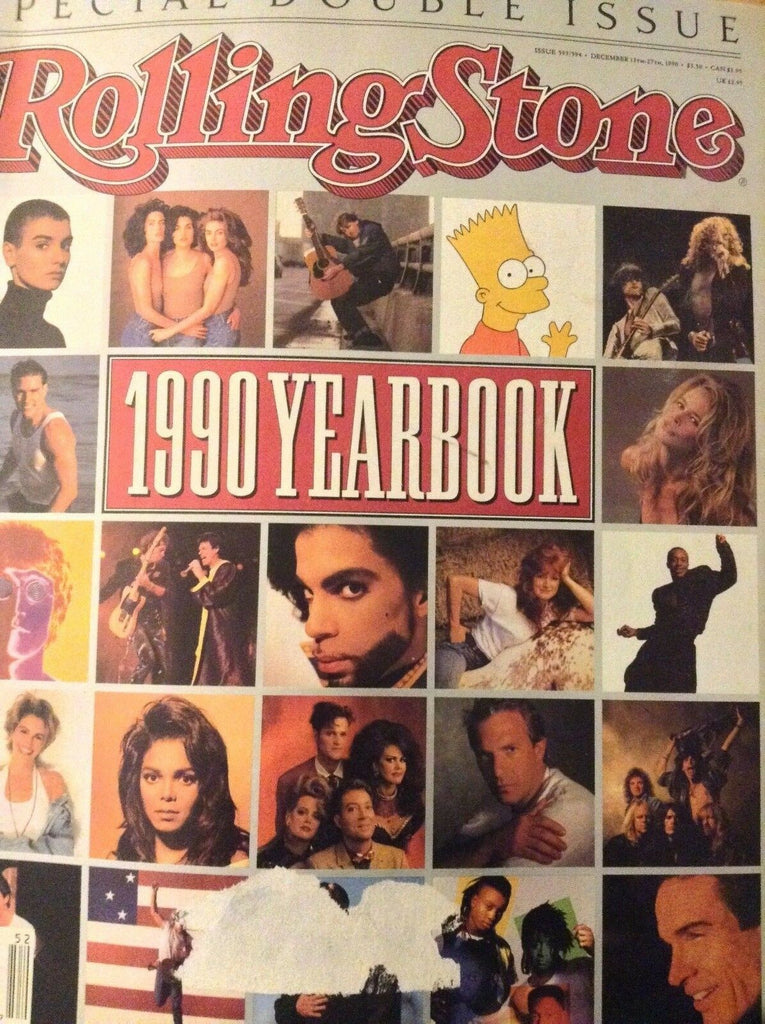 Rolling Stone Magazine 1990 Yearbook December 13-27, 1990 121118nonrh